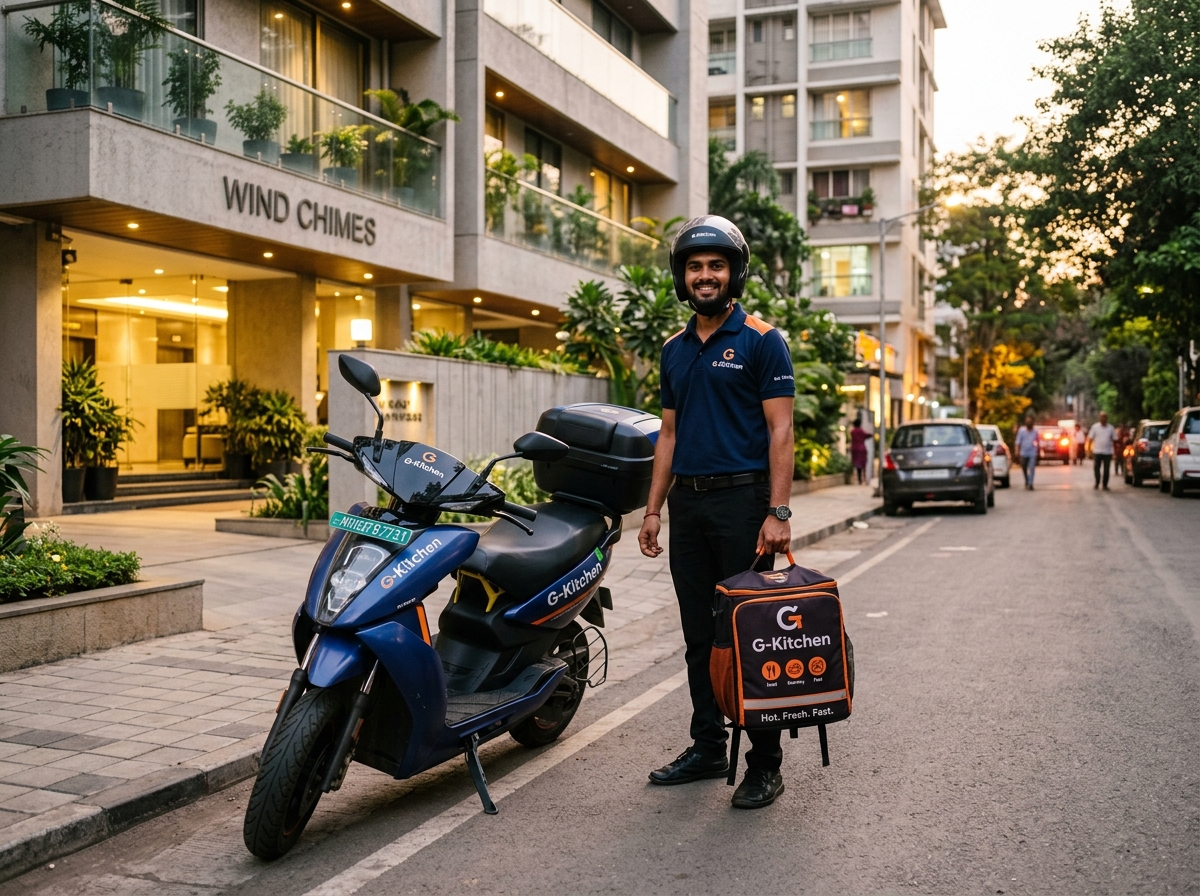 G-Kitchen Delivery Fleet — Fresh, Hot, Fast